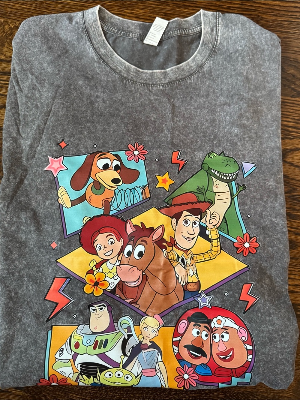 Gray Toy Story Graphic Tee- Size 2X